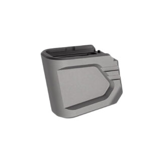 Tyrant CNC TDG48MAGEXG Glock 43x/48 Magazine Extension Adds 4 Rounds Gray Aluminum