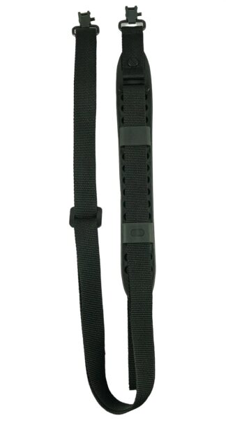 Boyt Harness Compact Molded Super Sling Black, 1.75" Non-Slip Pad, 1" Nylon Webbing