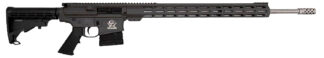 Great Lakes Firearms GL10243SSTNG GLFA 243 Win 5+1 24" Stainless Threaded Barrel, Tungsten Cerakote Picatinny Rail Aluminum Receiver, Adjustable Black Synthetic Stock, Mil-spec Polymer Grip
