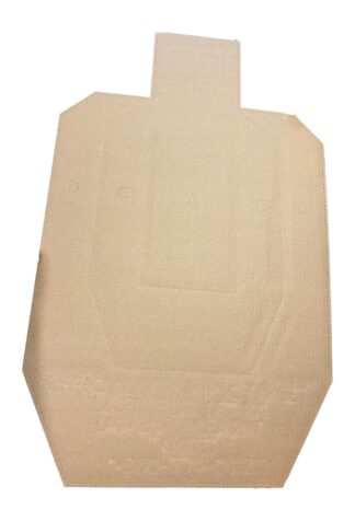 Action Target IPSC-CB Hanging Cardboard Targets 18 in x 30 in, 100 Ct