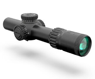 Swamp Fox Warhorse 1-6x24mm FFP LPVO Green W/ Dragoon MIL Reticle