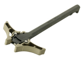 TIMBER CREEK OUTDOOR INC Enforcer AR-10 Ambidextrous Charging Handle, Flat Dark Earth Billet Aluminum