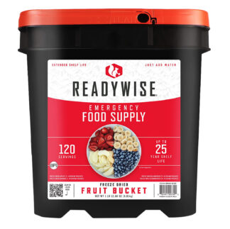 Wise Foods Emergency Freeze-Dried Fruit Variety Pack 120 Servings