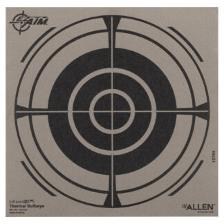Allen Company 15794 Thermal Bullseye Hanging Target, 8x8 in, Black/Gray