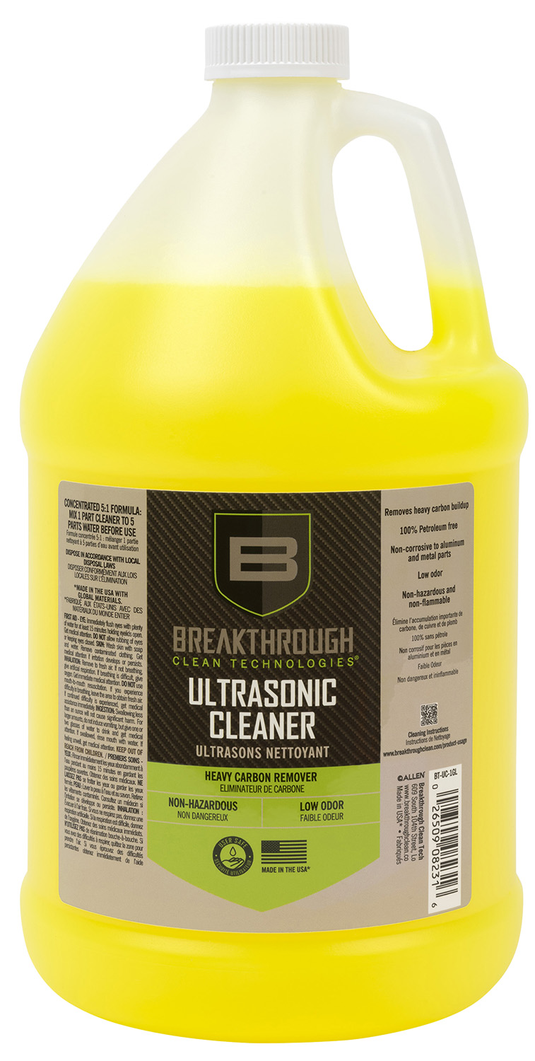 Breakthrough Clean Technologies Ultrasonic Cleaner Concentrate Solvent 1 Gallon