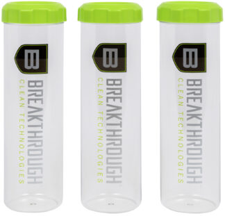 Breakthrough Clean Technologies BTSCT3PK Suppressor Tubes 3-Pack (Clear/Green)