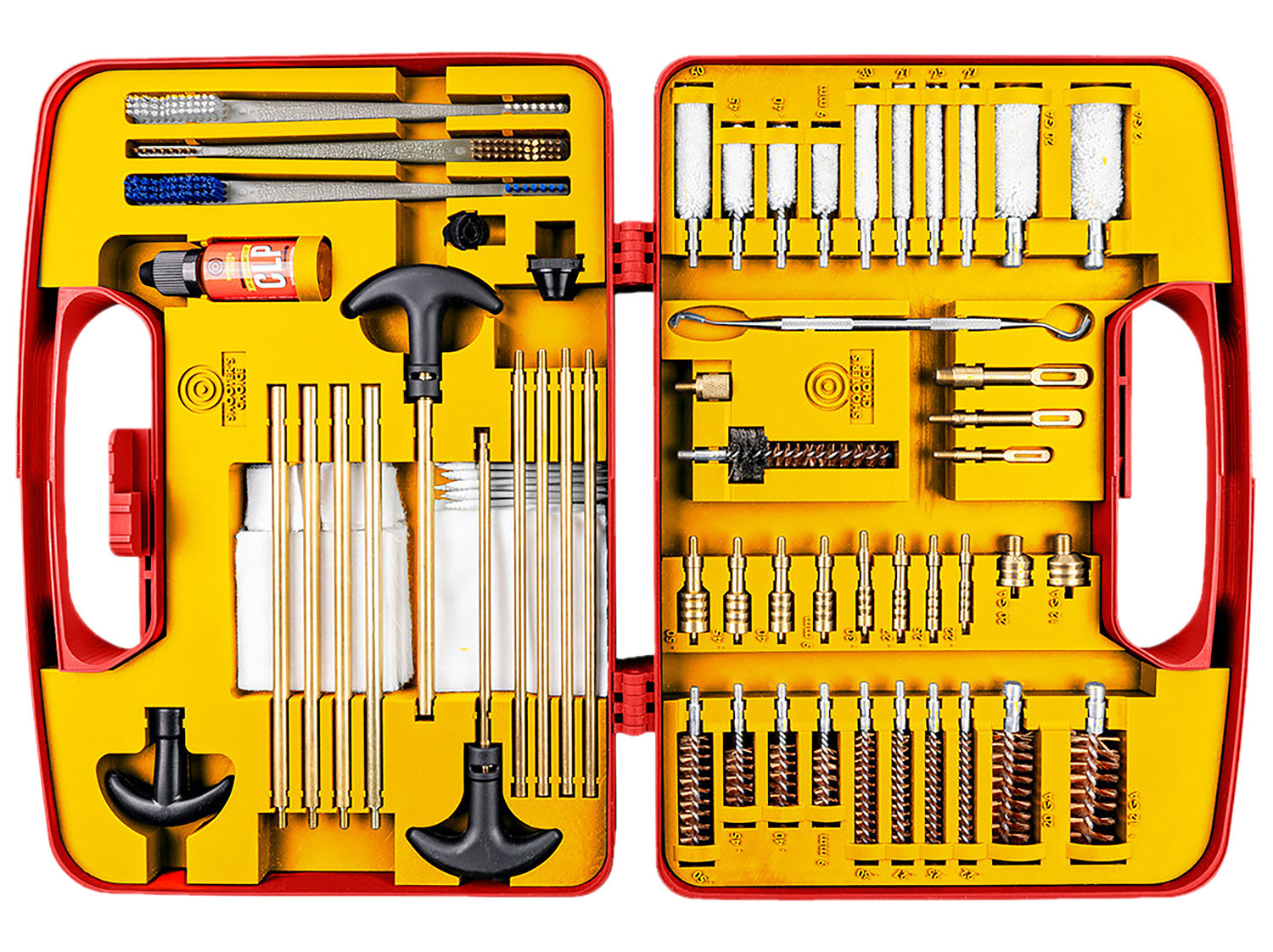 Shooters Choice Universal Gun Cleaning Kit for Rifles, Pistols & Shotguns (.22 to 12 Gauge)