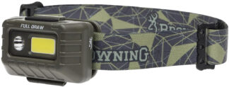 Browning 003713004 Full Draw Headlamp 20/500 Lumens LED Bulb 67yds Beam Distance Cap/Headwear