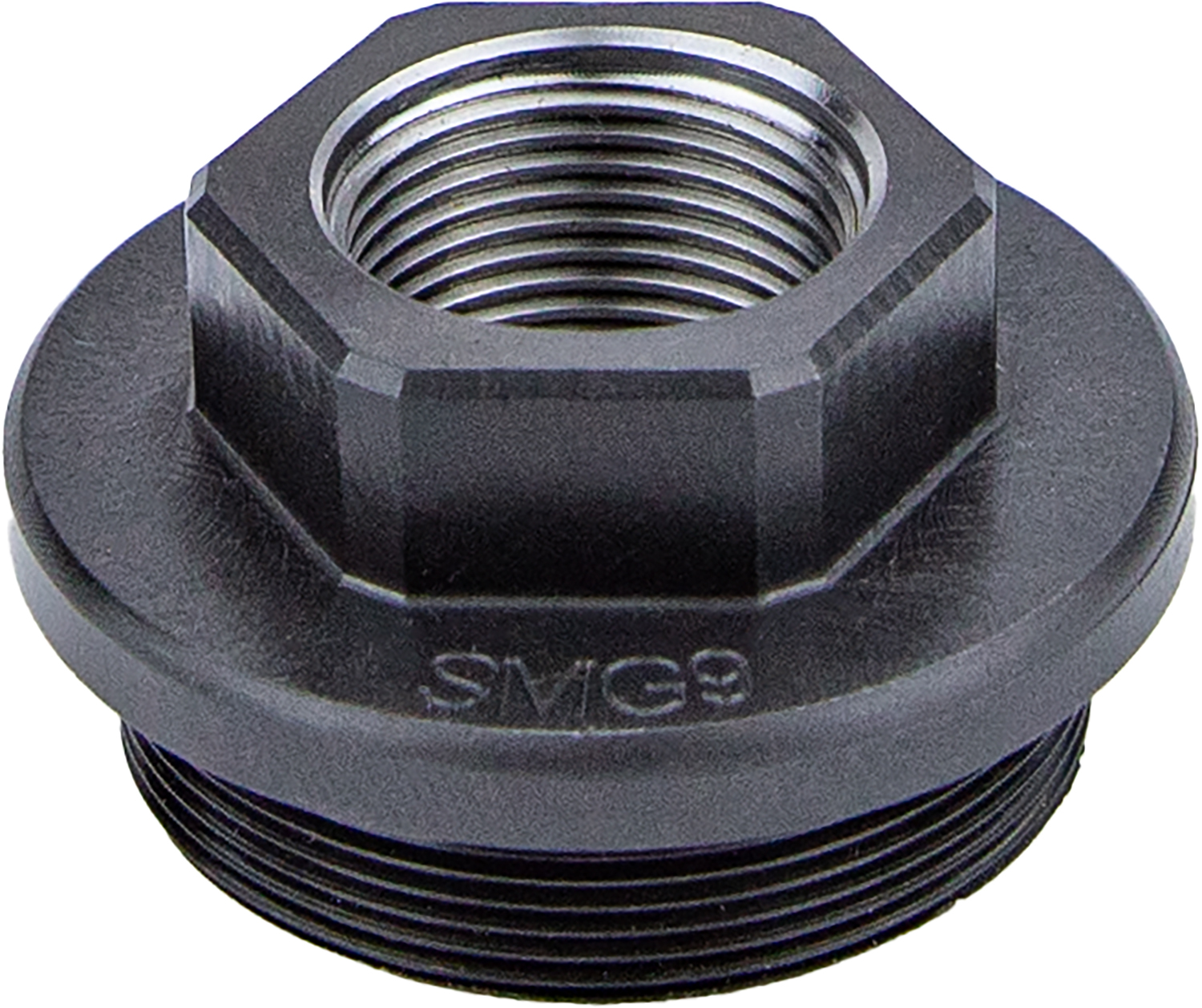 KGM Technologies SMG9 Direct Thread Adapter, Black Nitride Steel, 5/8x24 Threads