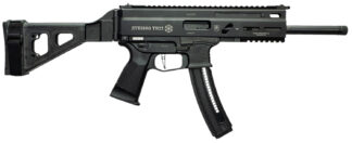 Grand Power 197892004817 TR22 Stribog 22 LR 25+1 10" Black Threaded Barrel, Black Hardcoat Anodize Receiver w/Picatinny Rail, Black SB Tactical Brace, Black Polymer Grip, Ambidextrous