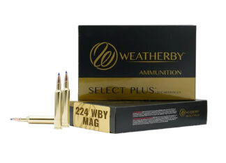 Weatherby H22450VMAX 224 WBY Mag 50 gr V-MAX 20-Round Box