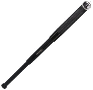 Cold Steel CSBT16 Expandable 11-16" Black Steel Baton with Pouch