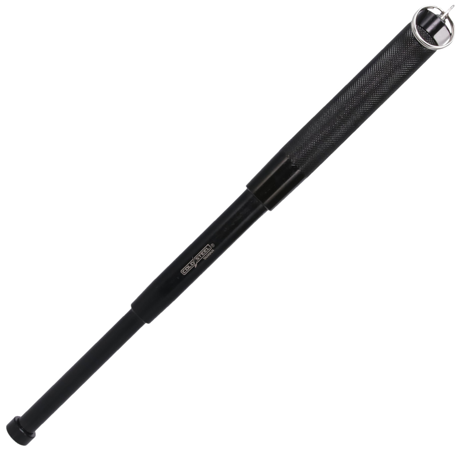 Cold Steel CSBT16 Expandable 11-16" Black Steel Baton with Pouch