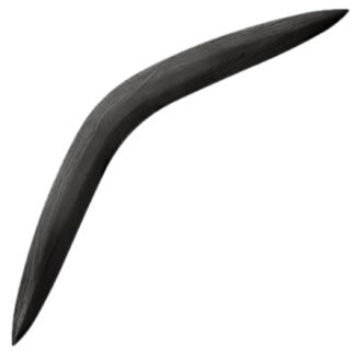 Cold Steel CS92BRGB Non-Returning Boomerang, Black Polypropylene 28 in