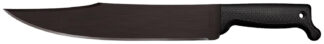 Cold Steel CS97BWM12S Bowie 12 in Blade, 65Mn Carbon Steel, Black Matte Anti-Rust
