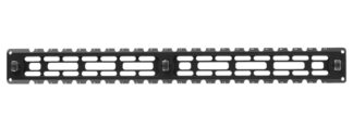 Leapers TLUMA04 ARCA Rail 9 Slot M-LOK Adaptor, Matte Black Anodized 7075-T6 Aluminum