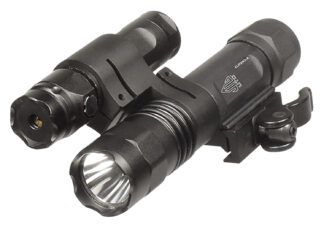 Leapers LTELP39QA 400-Lumen Black Aluminum Light/Green Laser Combo