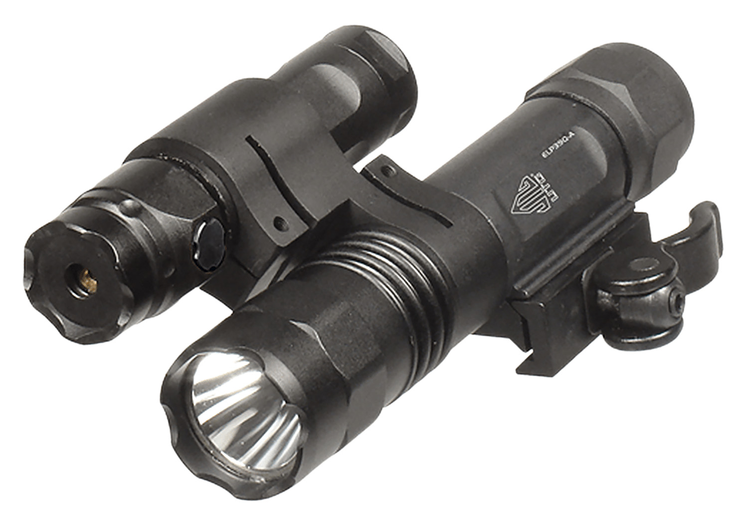 Leapers LTELP39QA 400-Lumen Black Aluminum Light/Green Laser Combo