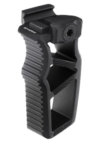 Leapers MTFGP01X Ultra Slim Foregrip, Matte Black Anodized 6061-T6 Aluminum