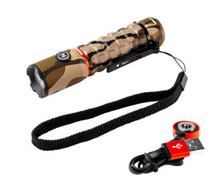 NEBO TORCHY 2K EDC Flashlight 2000 Lumens Mossy Oak Bottomland Camo Aluminum