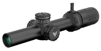 Swamp Fox Arrowhead 1-10x24mm 30mm Tube LPVO Red Guerrilla Dot MOA Reticle