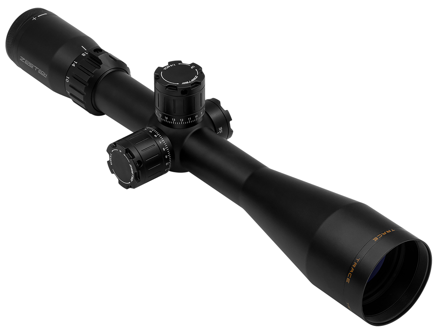 ZeroTech TRACE 4.5-27x50mm RMG Riflescope, 30mm Tube, Black