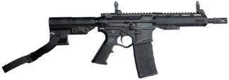 American Tactical Alpha Maxx .300 AAC Blackout 7.5 in Black Threaded Barrel Pistol with Flip-Up Sights