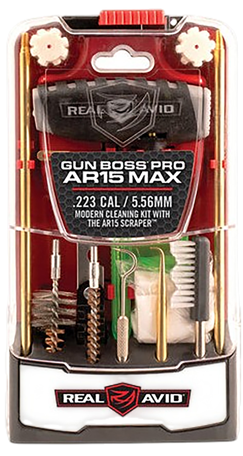 Real Avid Gun Boss Pro AR-15 Max Cleaning Kit .223/5.56mm Multi-Color