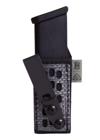 High Speed Gear Lo-V Magazine Pouch, Black Thermoplastic (IWB/Pocket)