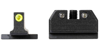 Tapco Tritium Sight TAP22041 Black Frame, Optic Height, 1/3 Co-Witness (P-Series)