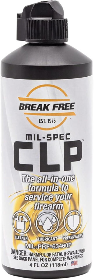 Break-Free CLP410V2 CLP Cleaner Lubricant 4 Fl oz Squeeze Bottle 10-Pack