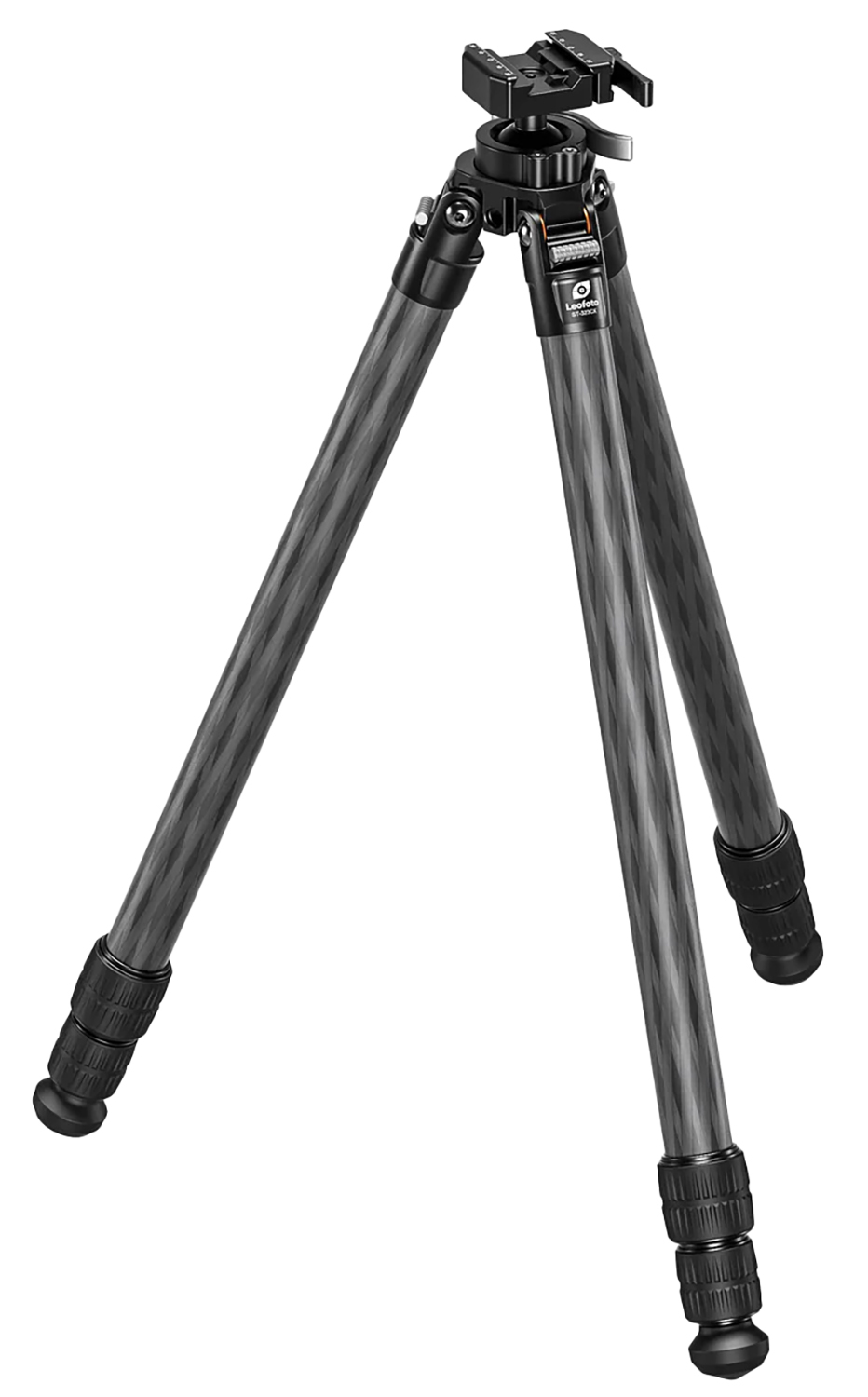 LEOFOTO USA ST-323CX ST-X Integrated Ball Head Tripod, Black Aluminum