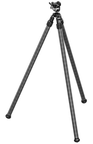 LEOFOTO USA SO-282CX+MA-40X 2-Section Inverted Carbon Fiber Tripod, Black