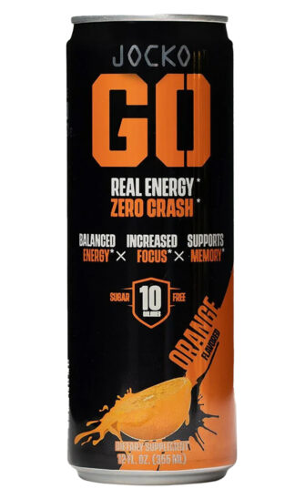 Jocko Fuel 33920 Orange Energy Drink 12 oz 12-Pack