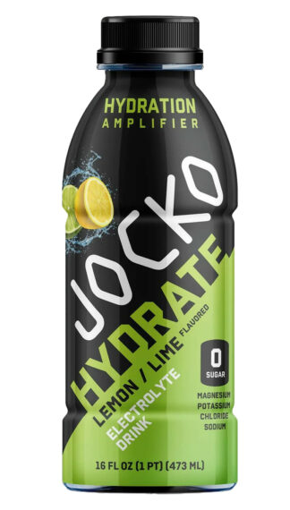 JOCKO FUEL 29265 Lemon Lime Hydrate Drink, 16 oz Bottles (12-Pack)