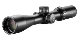 Hawke Sport Optics 14280 Vantage 30 Riflescope Black 4-12x42mm 30mm Tube Illuminated Red/Green 6.5CRD Marksman Reticle