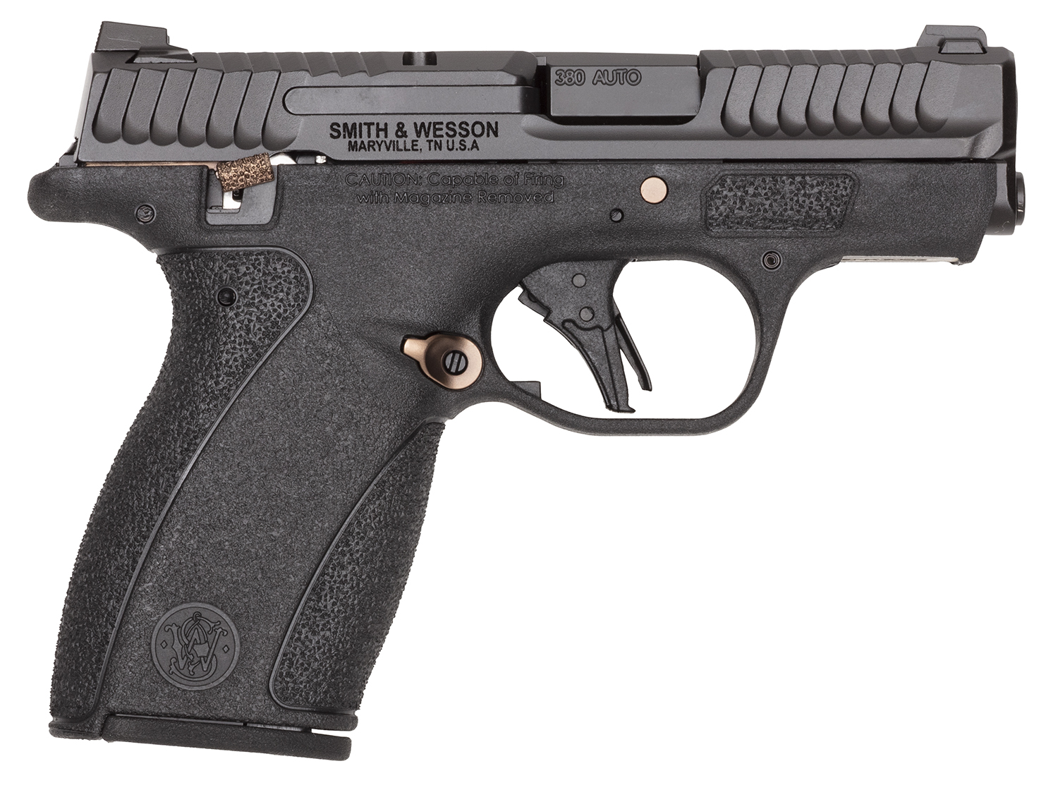 Smith & Wesson Bodyguard 2.0 Striker-Fired .380 ACP 2.75 in, 10+1, Black