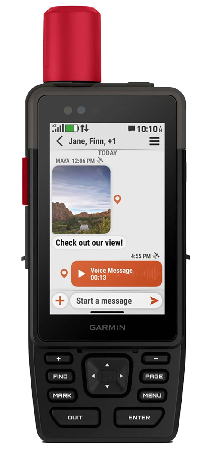 Garmin GPSMAP H1i Plus Dog Tracker, Maps & GPS, 64GB, Black/Red Transflective TFT Touchscreen