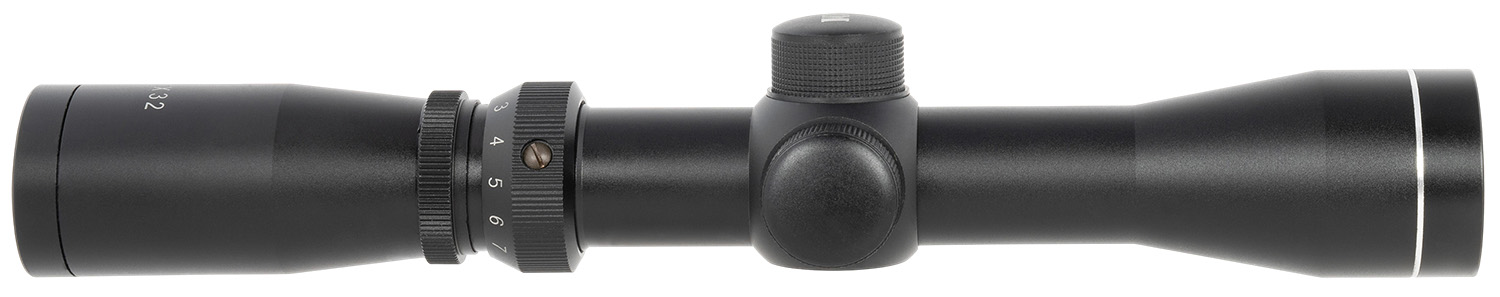 Aim Sports JHI2732B 2-7x32mm Scout Scope with Duplex Reticle, Black