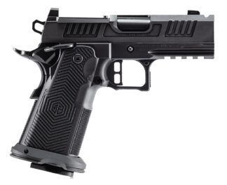 ALPHA FOXTROT AF1911 Romulus 9mm Semi-Auto 3.5 in Ported, Optic Ready, Black DLC, 20+1
