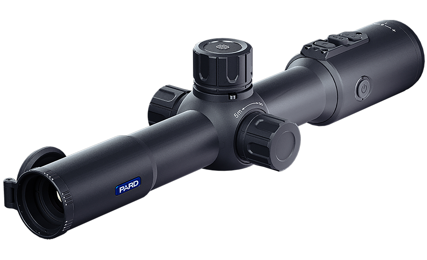 OPTIMAX Technology LLC Pantera 256 Q Thermal Sight 3.6x 25mm, Multiple Reticle, Black