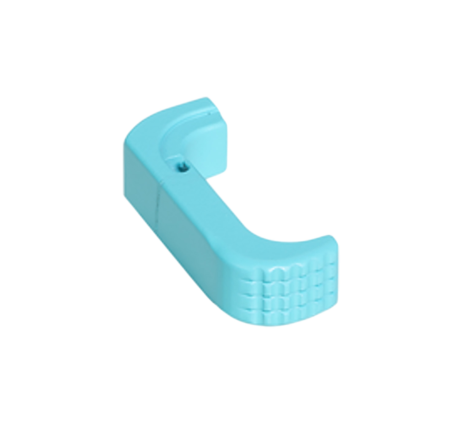 TIMBER CREEK OUTDOOR INC Glock 17/19 Extended Magazine Release, Anodized Robin's Egg Blue Aluminum