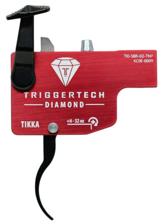 TriggerTech Diamond Curved Lever Trigger Fits Tikka T3/T3x/T1x Right Hand