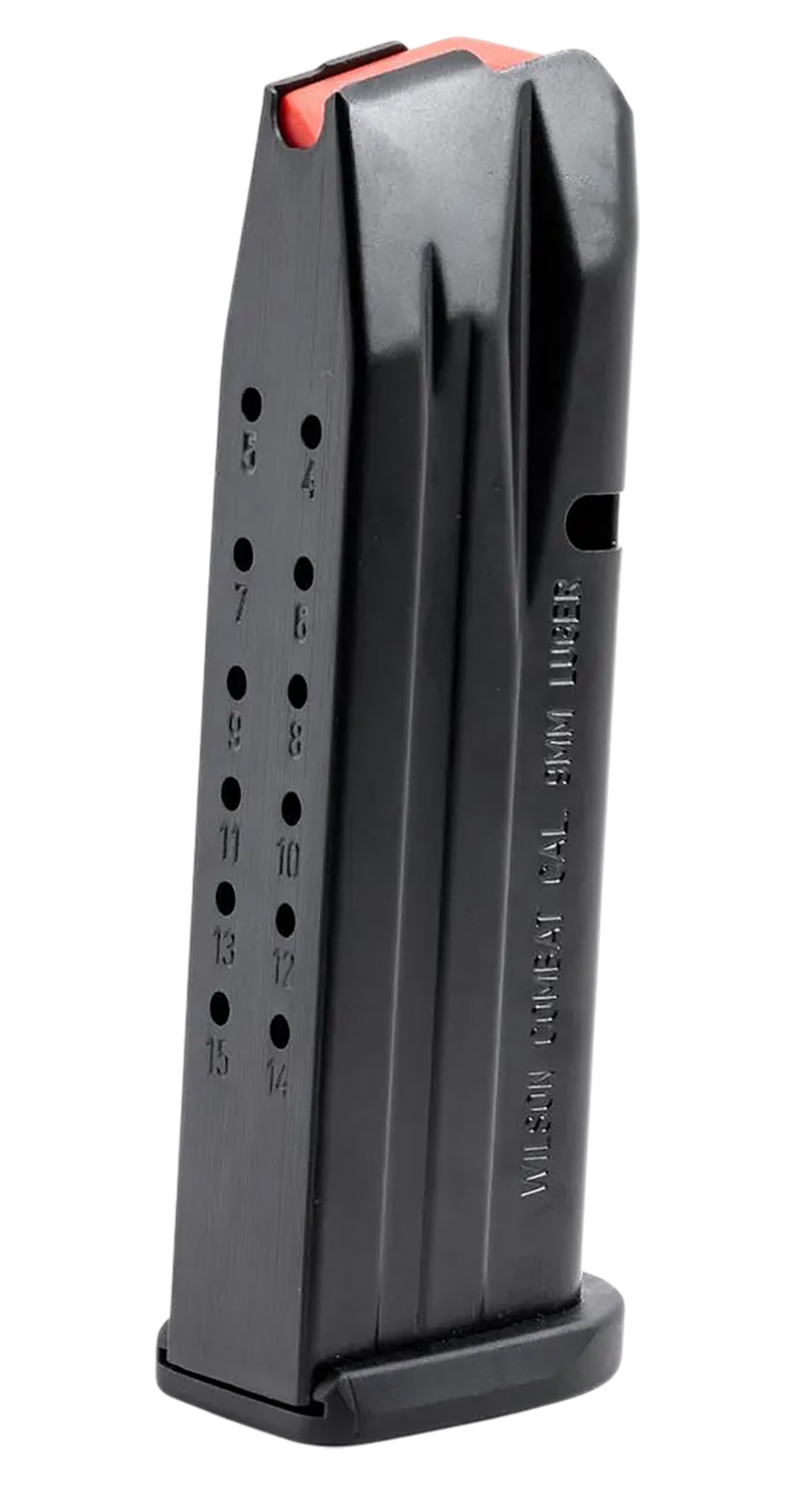 Wilson Combat EDC XP 9mm Luger 15-Round Magazine, Black