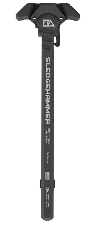 BREEK Latch Sledgehammer Charging Handle for AR-15, 7075-T6 Aluminum, Black