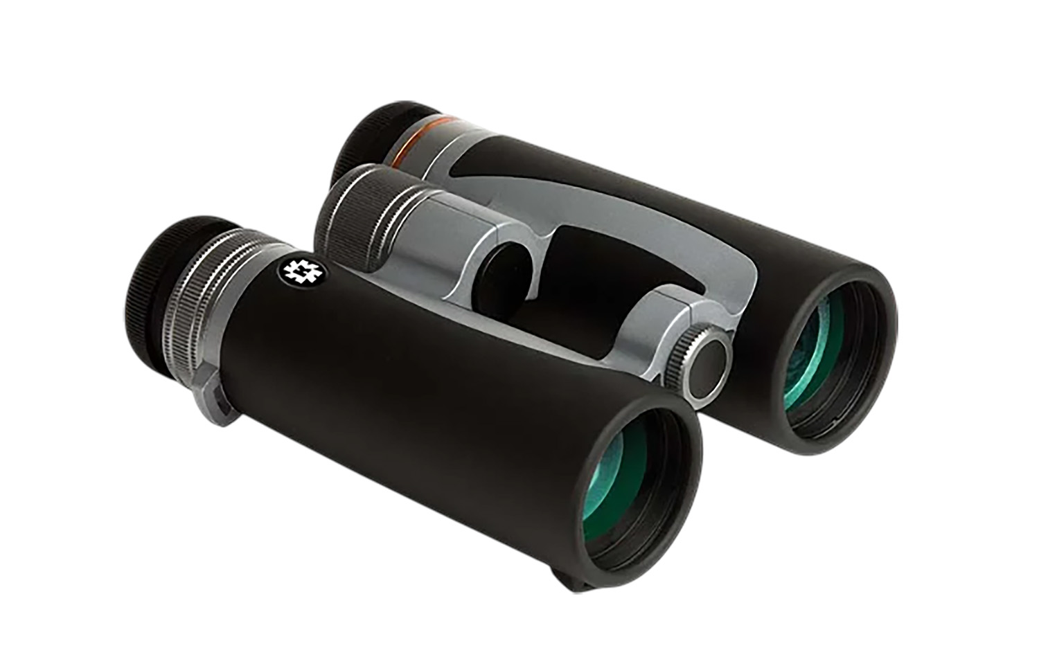 Konus Prince 8x42 Binoculars, Center Focus, Black/Silver Aluminum W/Rubber Armor