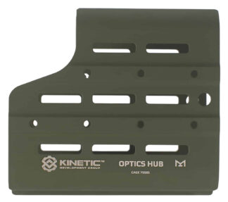 Kinetic Development Group Optics Hub Spotting Scope Case, Green Cerakote Aluminum MSH5-113