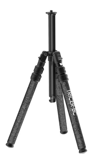 TRICER BC 2.0 Bipod Tripod, Black Carbon Fiber