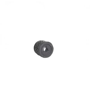 JK ARMAMENT LT Compensator End Cap 9mm, Hard Anodized Black Aluminum