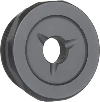 Jk Armament JK155LTEC30 LT Flash Reducer End Cap 30Cal Fits Aluminum Hard Anodized Black